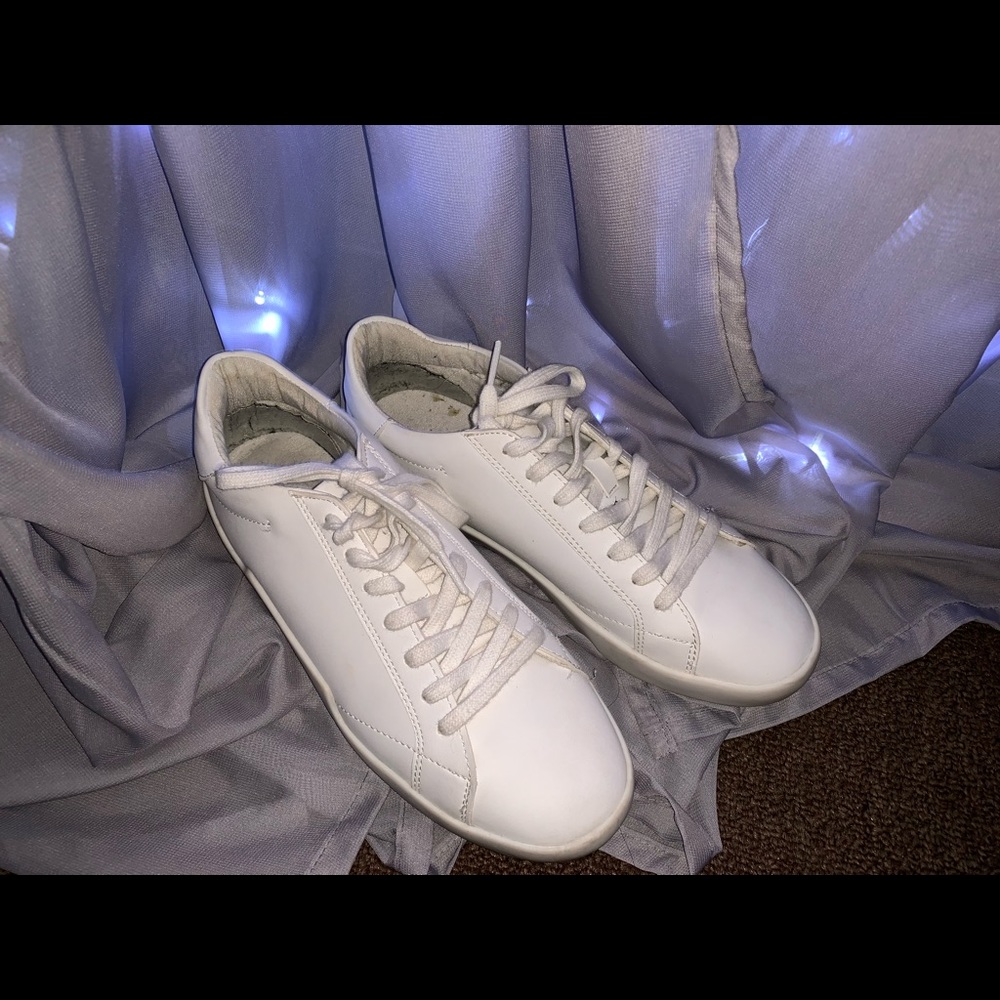 Zara white shoes